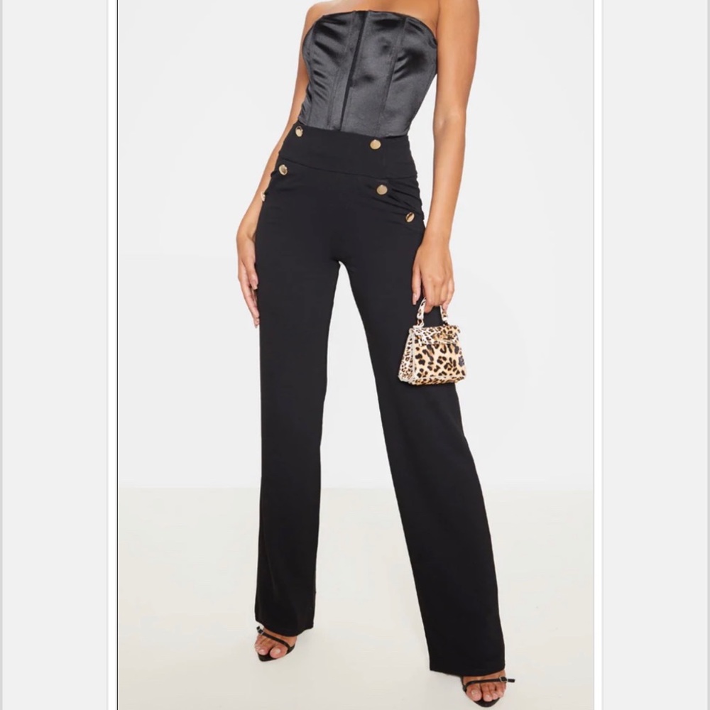 Black high waisted pants